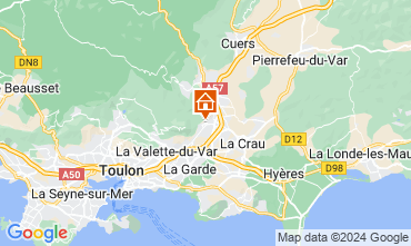 Carte Hyres Villa 127830