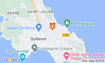 Carte Quiberon Maison 52538