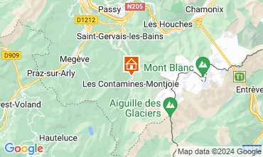 Carte Les Contamines Montjoie Chalet 978