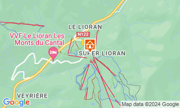 Carte Le Lioran Studio 115314