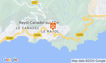 Carte Rayol Canadel sur Mer Appartement 117673