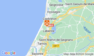 Carte Labenne Ocan Villa 122970