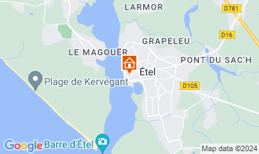 Carte Etel/Ria d'Etel Maison 115570