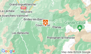 Carte Courchevel Chalet 66650