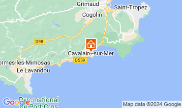 Carte Cavalaire-sur-Mer Studio 129032