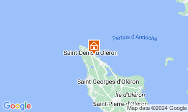 Carte Saint Denis d'Olron Villa 74637