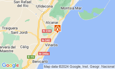 Carte Vinaroz Villa 53548