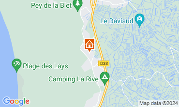 Carte La Barre de Monts Villa 95533