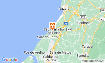 Carte So Martinho do Porto Villa 65634