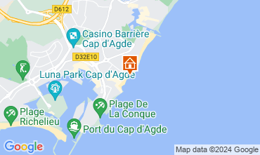 Carte Cap d'Agde Appartement 105870