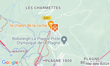 Carte La Plagne Chalet 2126