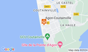 Carte Agon-Coutainville Villa 15234