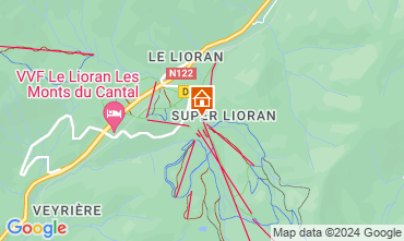 Carte Le Lioran Studio 50874