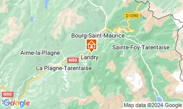 Carte Les Arcs Chalet 126216