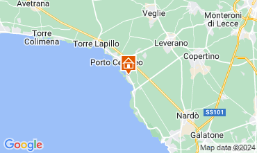 Carte Porto Cesareo Villa 124461