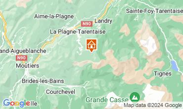 Carte La Plagne Studio 2120