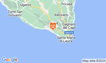 Carte Santa Maria di Leuca Villa 76913