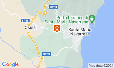 Carte Santa Maria Navarrese Villa 110023