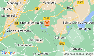 Carte Esparron-de-Verdon Maison 87209