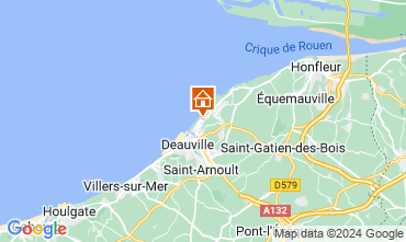 Carte Trouville sur Mer Studio 10805