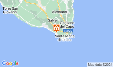 Carte Santa Maria di Leuca Appartement 79321