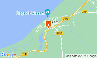 Carte Wissant Gite 128102