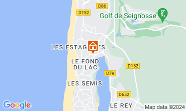 Carte Hossegor Villa 120171