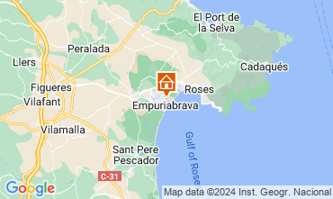 Carte Empuriabrava Villa 53410