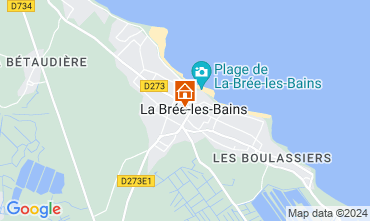 Carte La Bre les Bains Maison 121756