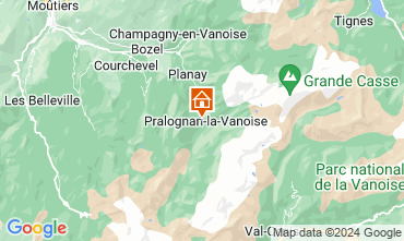 Carte Pralognan la Vanoise Appartement 16983