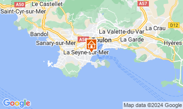 Carte La Seyne sur Mer Appartement 128718