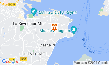 Carte La Seyne sur Mer Appartement 128718