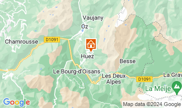 Carte Alpe d'Huez Appartement 123705