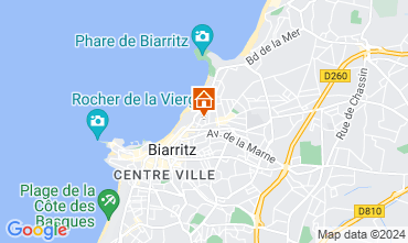 Carte Biarritz Studio 122342