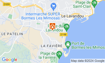 Carte Le Lavandou Maison 123468