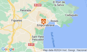 Carte Empuriabrava Maison 128906