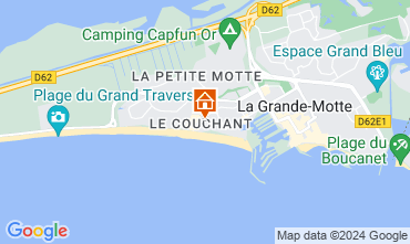 Carte La Grande Motte Studio 82215