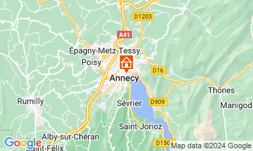 Carte Annecy Appartement 106034