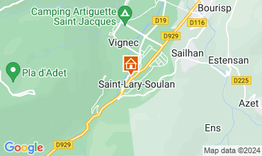 Carte Saint Lary Soulan Studio 80562