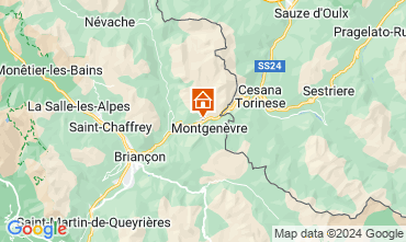 Carte Montgenvre Chalet 57805