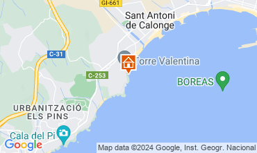 Carte Sant Antoni de Calonge Appartement 98168