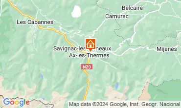 Carte Ax Les Thermes Maison 108174