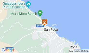 Carte San Foca Villa 109275