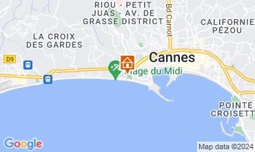 Carte Cannes Appartement 66651