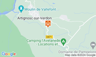 Carte Artignosc-sur-Verdon Maison 65147