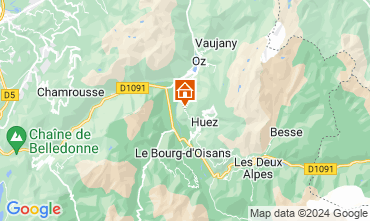 Carte Alpe d'Huez Chalet 54265