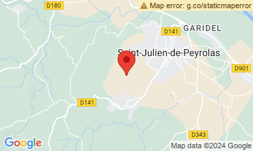 Carte Saint-Julien-de-Peyrolas Villa 100704