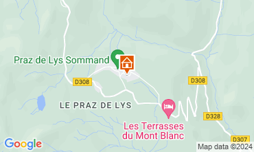 Carte Praz de Lys Sommand Chalet 27201