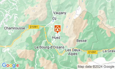 Carte Alpe d'Huez Studio 128233