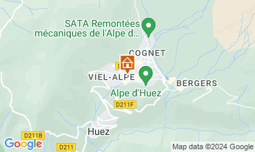 Carte Alpe d'Huez Studio 128233